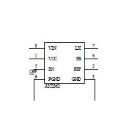 東莞AIC2362 2A輸出電流DC/DC降壓轉(zhuǎn)換器廠家直銷